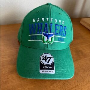 NWT Vintage Hartford Whalers baseball hat. Adjustable size.
